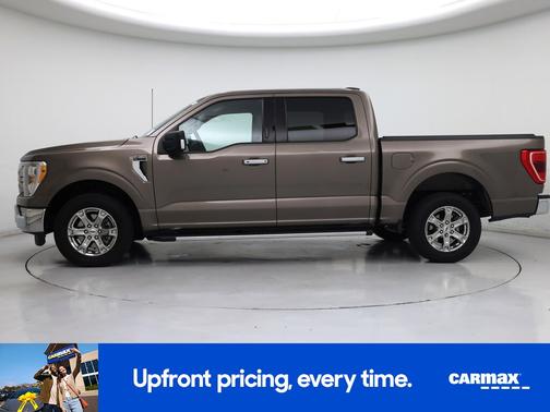 Brown 2021 Ford F-150 XLT
