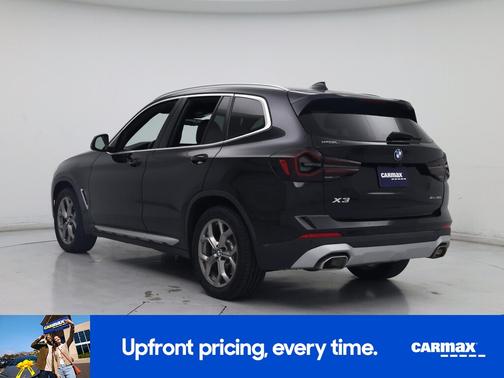 Black 2022 BMW X3 XDrive30i