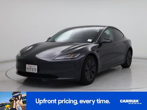 Gray 2025 Tesla Model 3 Long Range