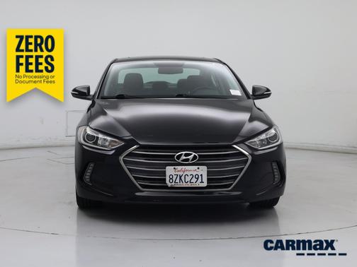 Black 2017 Hyundai ELANTRA Limited