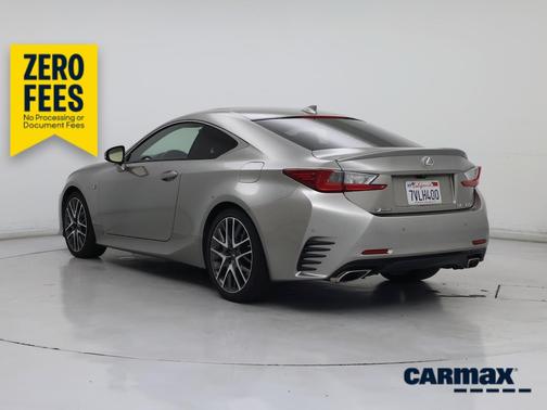 Silver 2016 Lexus RC 350
