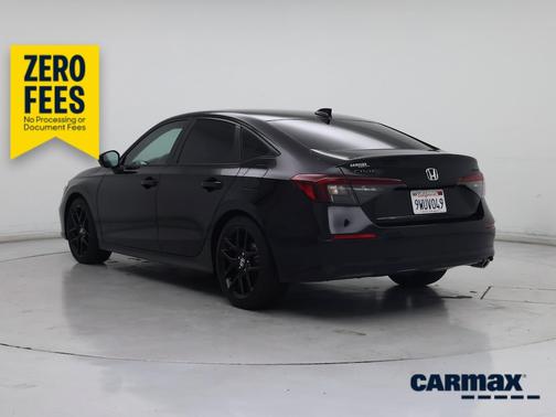 Black 2026 Honda Civic Sport