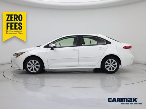 White 2025 Toyota Corolla Hybrid LE