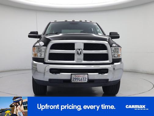 Black 2018 RAM 3500 Tradesman