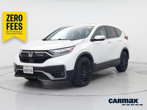 White 2021 Honda CR-V EX