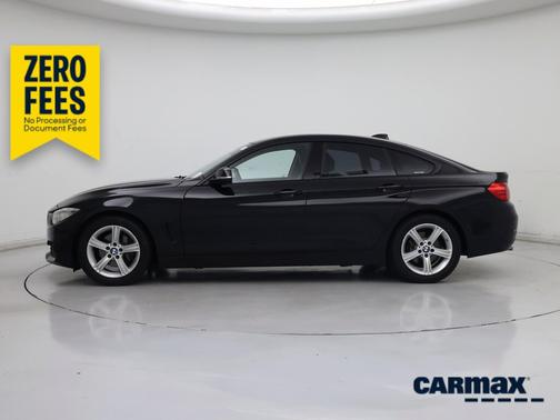 Black 2015 BMW 428 I Gran Coupe