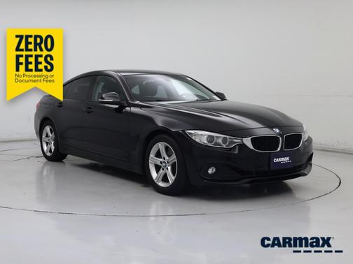 Black 2015 BMW 428 I Gran Coupe