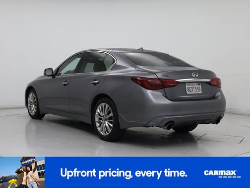 Gray 2019 INFINITI Q50 Luxe