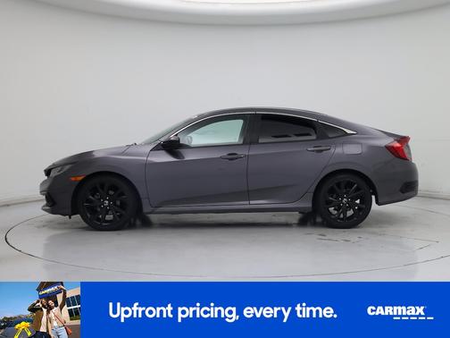Gray 2021 Honda Civic Sport