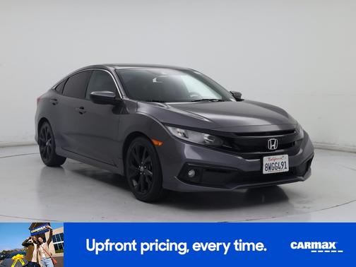 Gray 2021 Honda Civic Sport