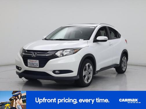 White 2017 Honda HR-V EX-L