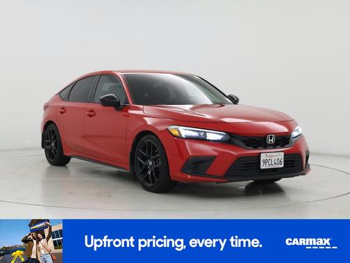 Red 2024 Honda Civic Sport