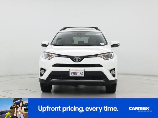 White 2017 Toyota RAV4 XLE