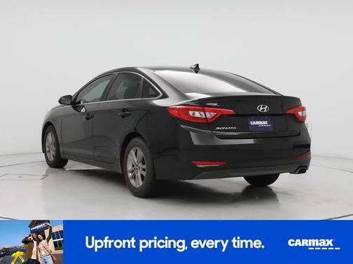 Black 2015 Hyundai SONATA SE