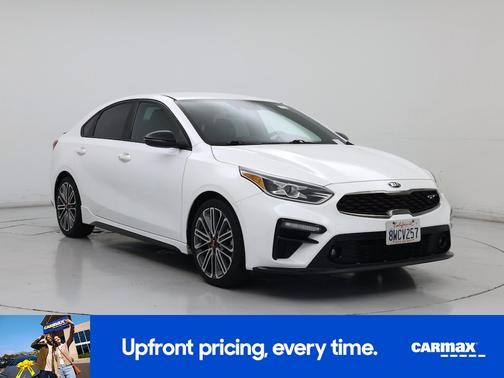 White 2021 Kia Forte GT