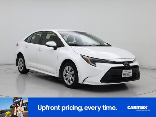 White 2023 Toyota Corolla Hybrid LE