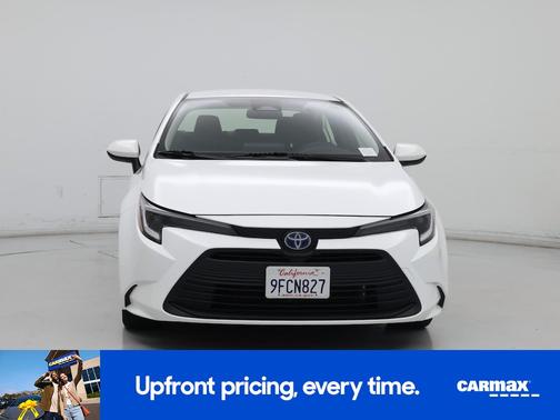 White 2023 Toyota Corolla Hybrid LE