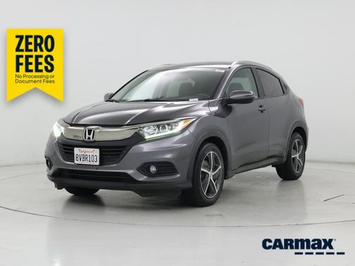 Gray 2021 Honda HR-V EX