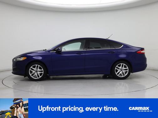 Blue 2016 Ford Fusion SE