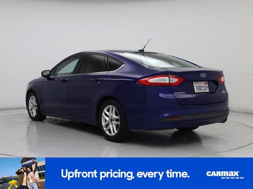Blue 2016 Ford Fusion SE