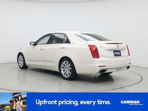 White 2014 Cadillac CTS Luxury