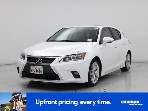 White 2017 Lexus CT 200h