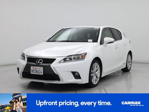 White 2017 Lexus CT 200h