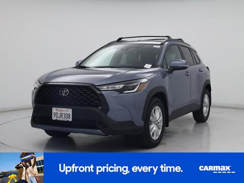 Blue 2022 Toyota Corolla Cross LE