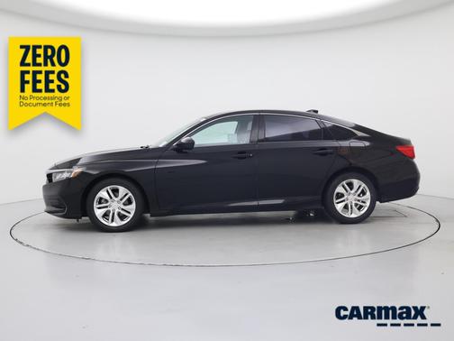 Black 2019 Honda Accord LX