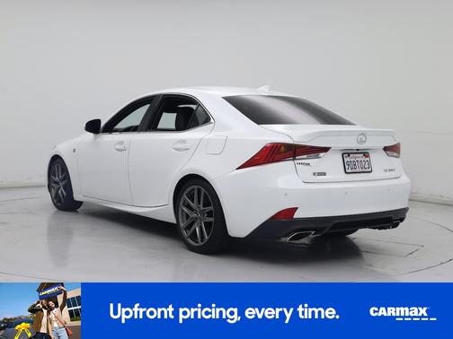 White 2020 Lexus IS 350 F-Sport