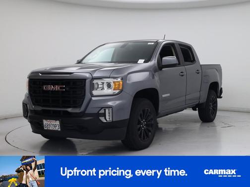 Gray 2022 GMC Canyon Elevation