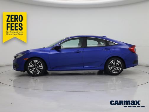 Blue 2016 Honda Civic EX-L