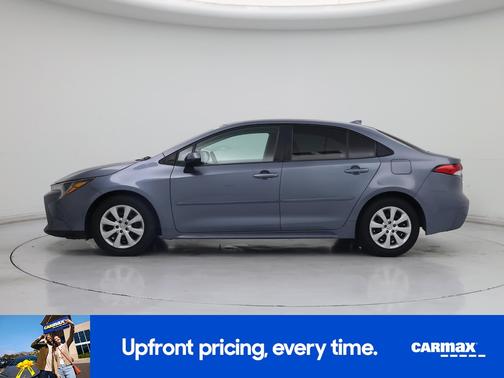Blue 2021 Toyota Corolla LE