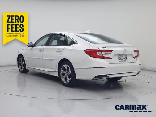 White 2019 Honda Accord EX-L