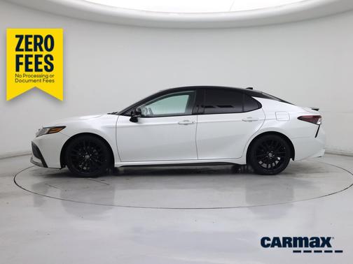 White 2022 Toyota Camry XSE