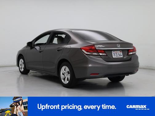Gray 2014 Honda Civic LX