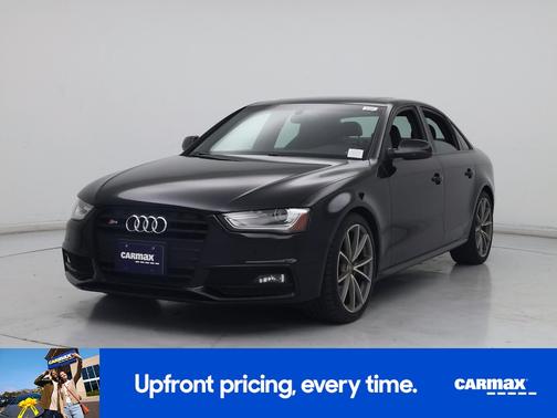Black 2015 Audi S4 Premium Plus