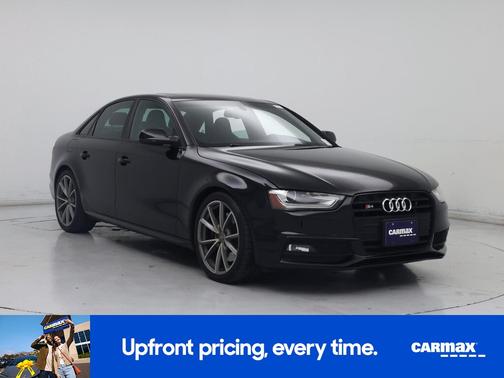 Black 2015 Audi S4 Premium Plus
