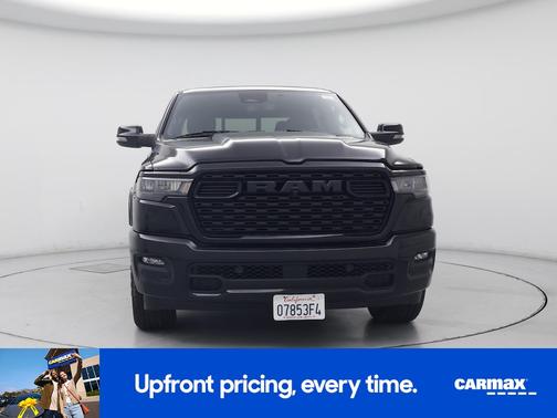 Black 2025 RAM 1500 Bighorn