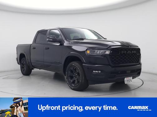 Black 2025 RAM 1500 Bighorn