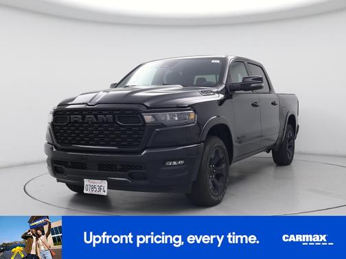 Black 2025 RAM 1500 Bighorn