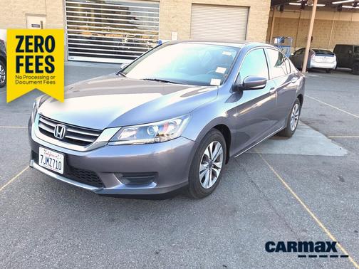 Gray 2015 Honda Accord LX