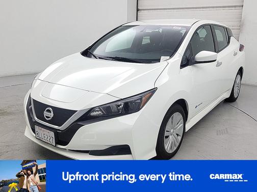 White 2019 Nissan Leaf S