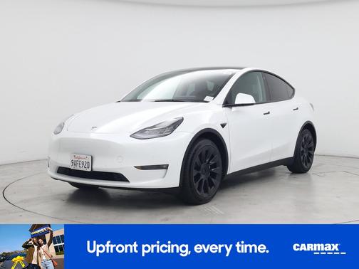 White 2022 Tesla Model Y Long Range