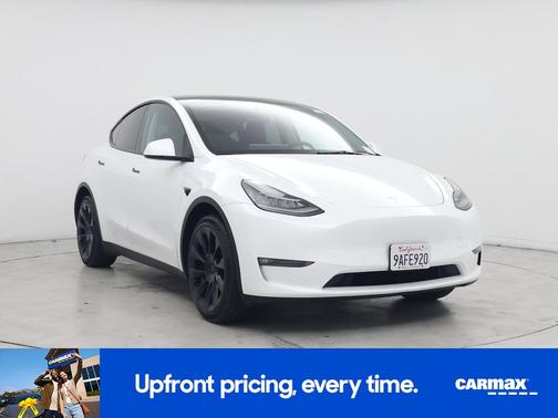 White 2022 Tesla Model Y Long Range
