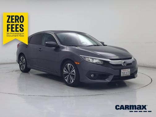 Gray 2016 Honda Civic EX-T