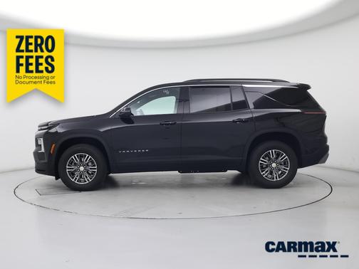Black 2024 Chevrolet Traverse LT