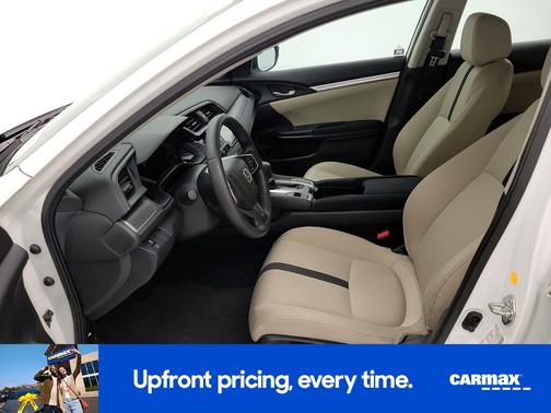 White 2017 Honda Civic LX