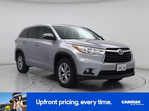 Silver 2016 Toyota Highlander LE