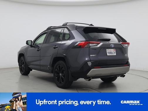 Gray 2022 Toyota RAV4 Hybrid XSE